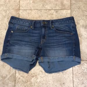 Mossimo mid rise Jean Shorts sz 27/4